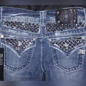 Miss Me Jeans Bermudas Size 27 New With Tags